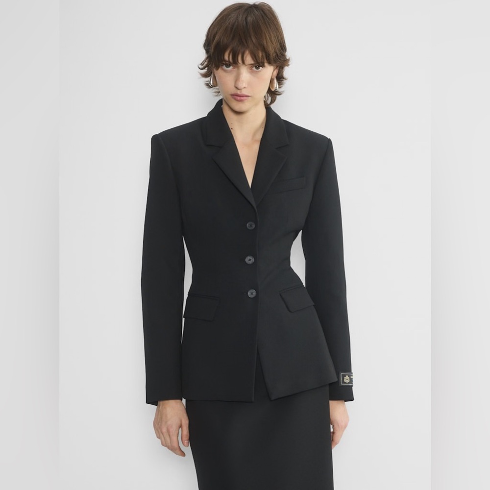 SOLD Aritzia Babaton Standout Blazer Black SOLD - Picture 4 of 10